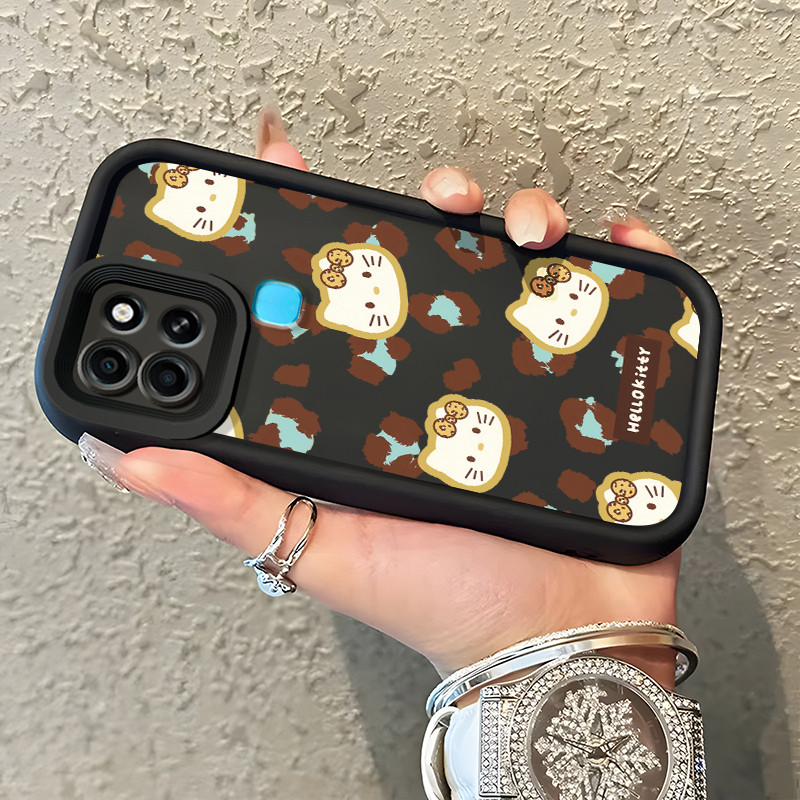 Casing Hp Infinix Smart 6 Infinix Smart 6 Plus Case Casing Kartun Leopard Tas pola HP Kasing Silikon