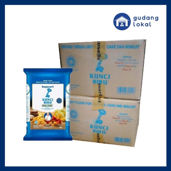 

SIAPKIRIM TERIGU KUNCI 1KG X 12 / KARTON READY STOCK