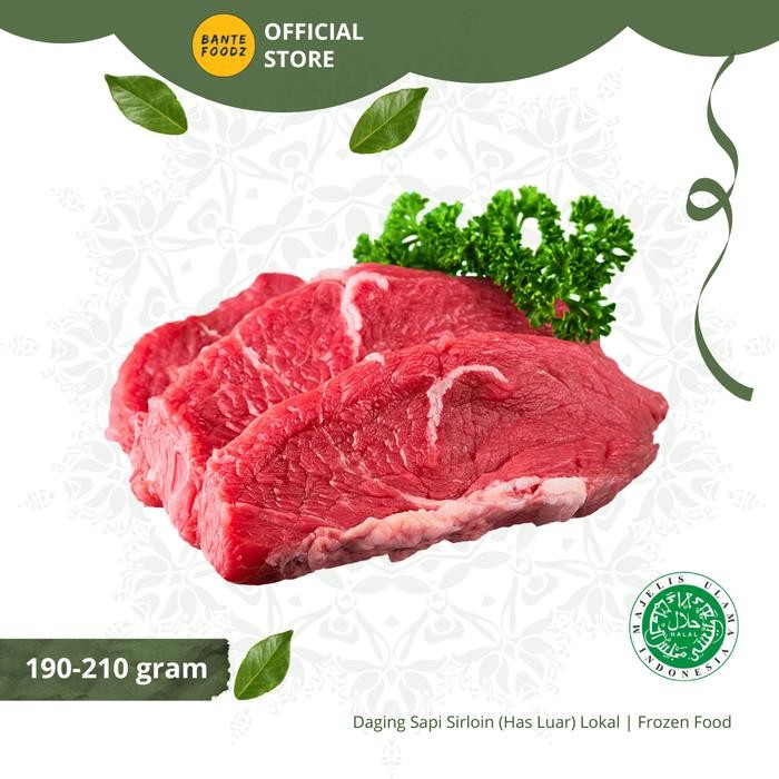 

Pilihan- Daging Sapi Sirloin Beef Steak 500 G