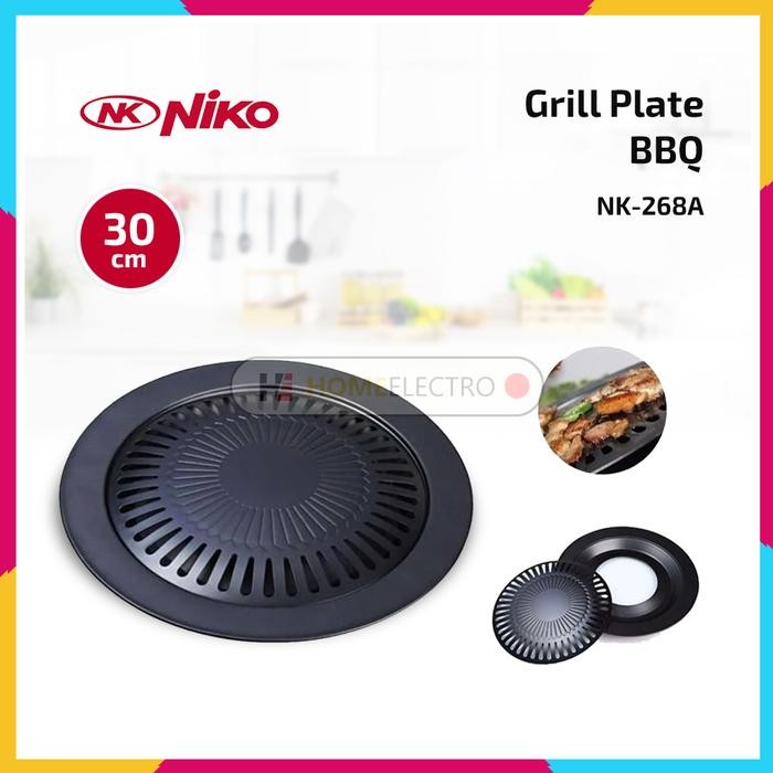 Niko Grill Plate Bbq Wajan Pemanggang Niko Nk 268A