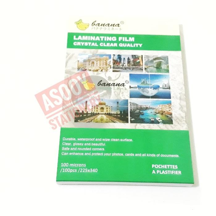 

TERBARU! Plastik Laminating Folio 100 microns BANANA