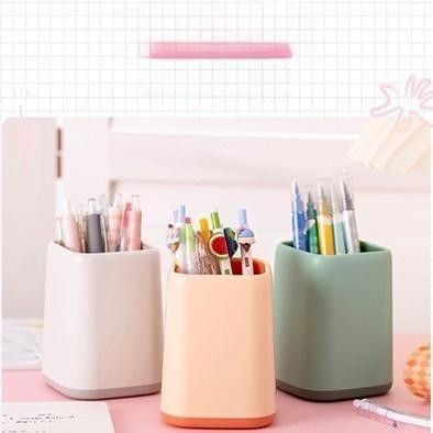 

OJ Tempat Pensil Dan Pulpen Polos Simple Serbaguna Minimalis Pen Holder Import COD Desk 929