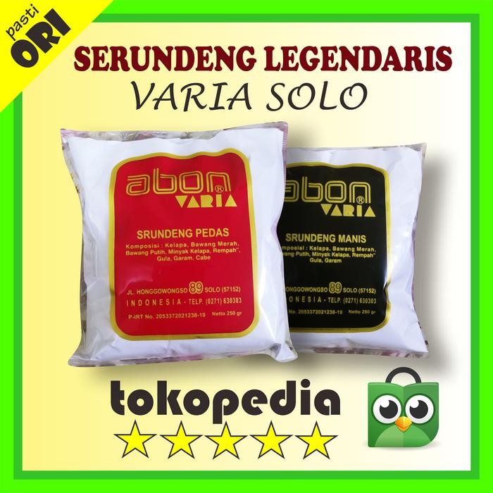 Pilihan- Srundeng Varia Solo - Serundeng Varia Solo - Serundeng Varia