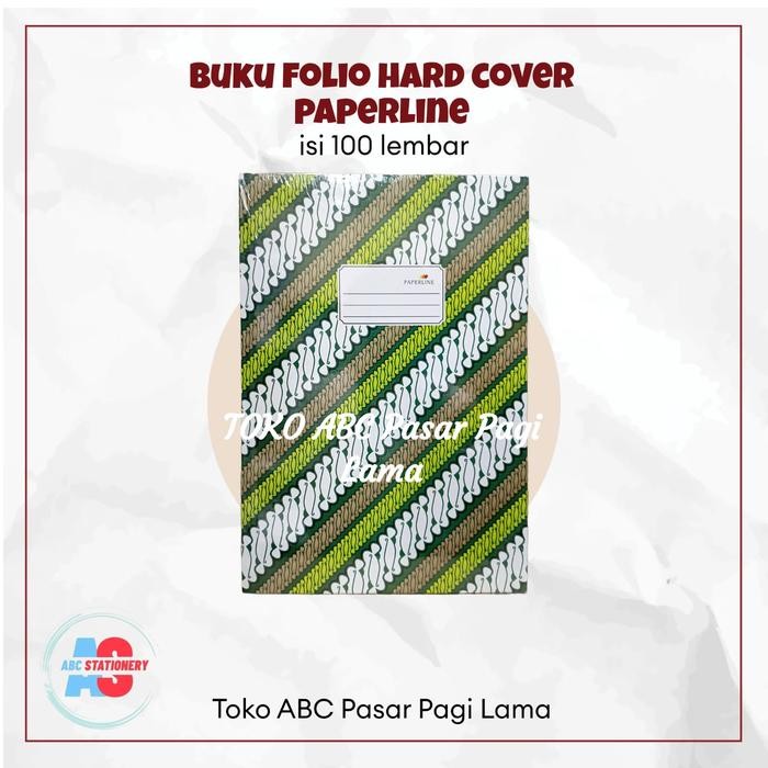 

Buku Folio Hard Cover 100lb Paperline (warna dikirim acak) Stationery