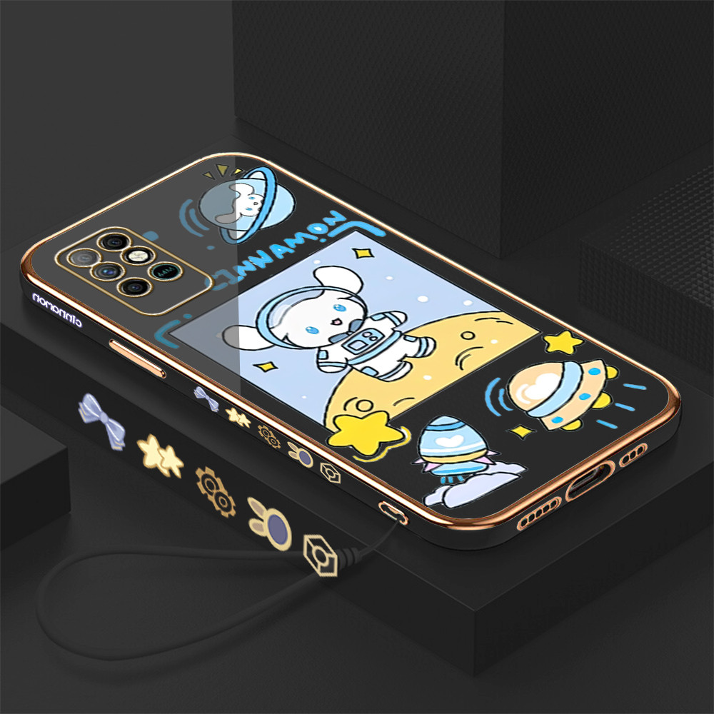 [Pengiriman lokal] Infinix NOTE 8 10 Pro 11 NFC 12 G88 Casing HP Pola NASA Cinnamoroll  Anti Pecah B