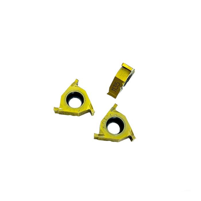 Insert ulir drat luar MMT 16 ER pitch 1 mm bekas seken mulus