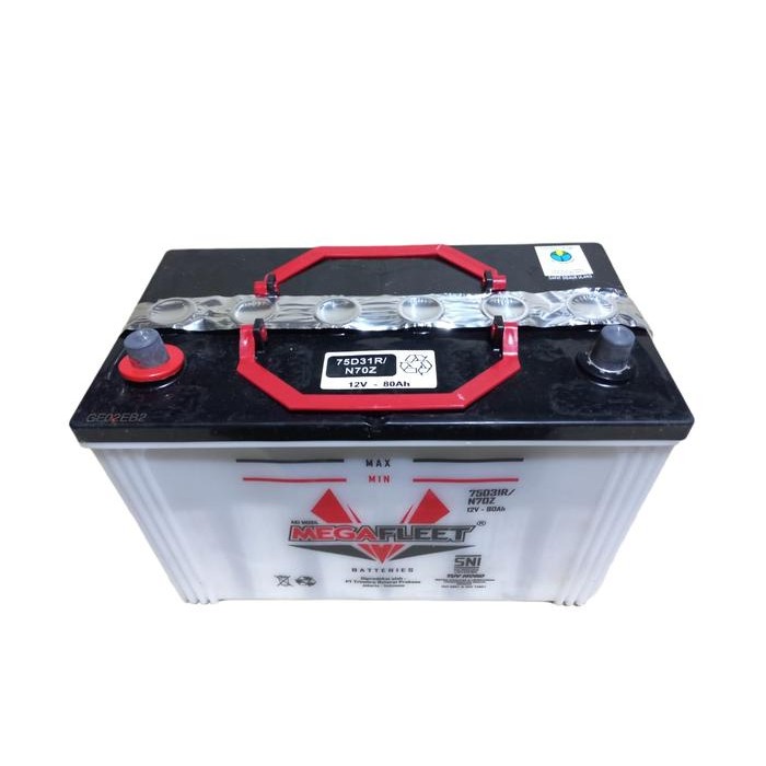 Terbatas Megafleet N70Z (80 Ampere) - Aki Mobil Terlariss 