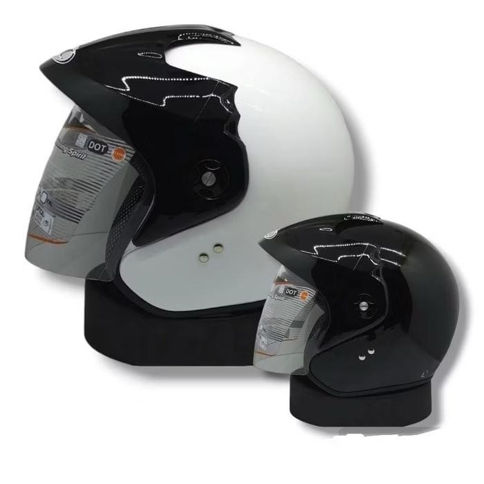 OJ Helm HalfFace INK Batman Classik CX-390 Malangan Original, INK Classik Batman ORI, SNI motorcycle