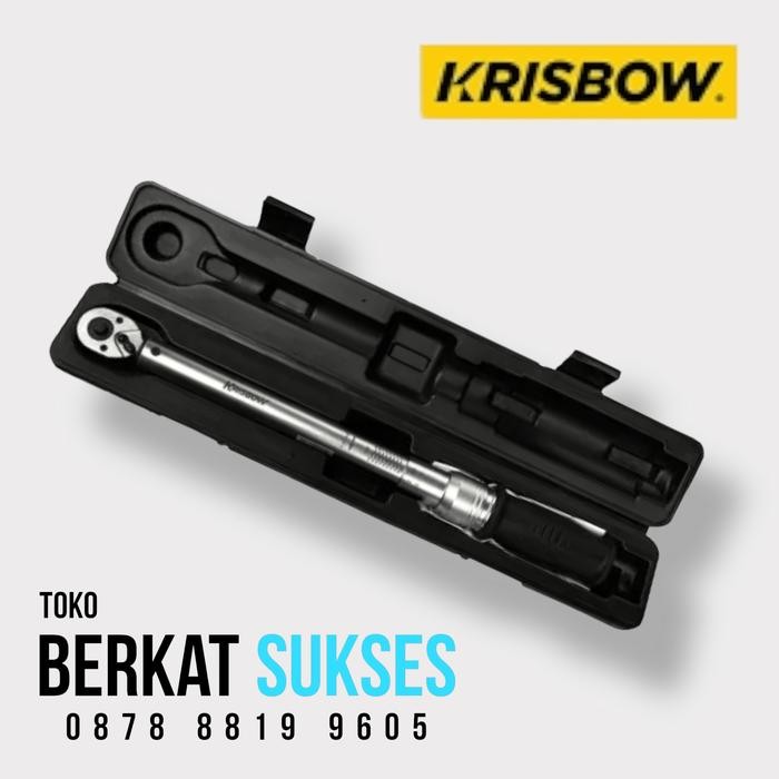 NEW Kunci Torsi Sq 3/8 Inci 20 - 100 Nm Krisbow KW0102971
