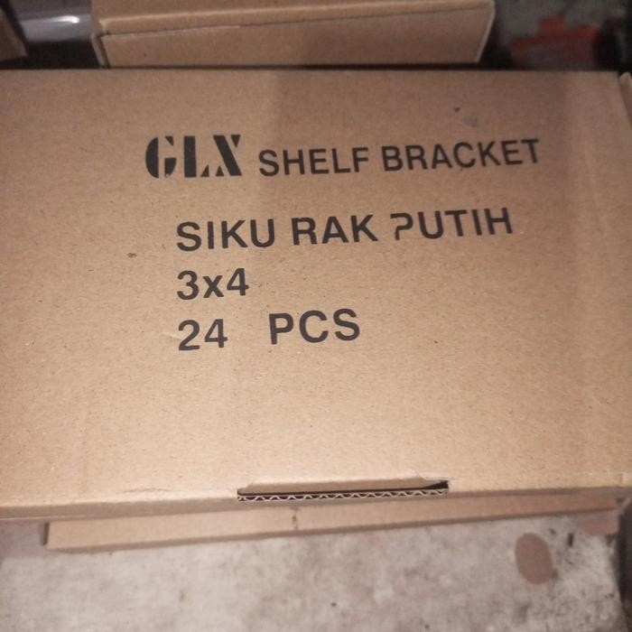 SIKU RAK DINDING BESI BUKU L BRACKET AMBALAN PENYIMPANAN GANTUNG