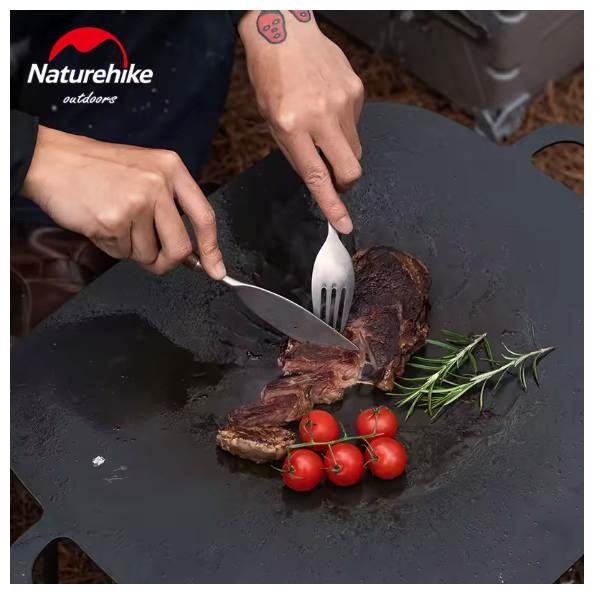 STAINLESS STEEL WOODEN TABLEWARE NATUREHIKE NH20CJ014