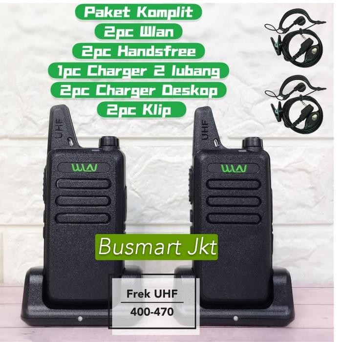 HT WLAN PAKET KOMPLIT WLN LENGKAP DESKTOP & HANDSFREE ( 1 DUS ISI 2 )