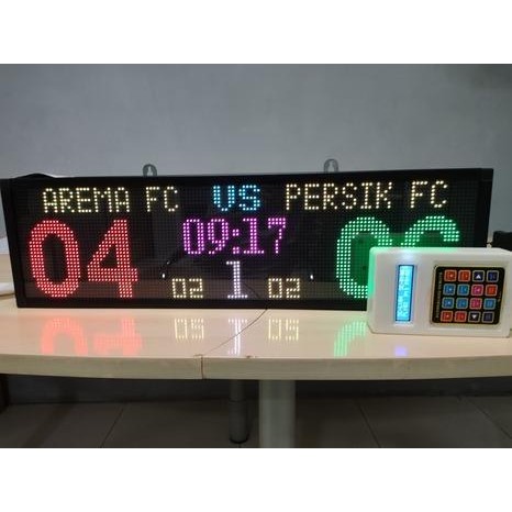 Scoreboard Papan Skor Digital Badminton Futsal Volly Promo 