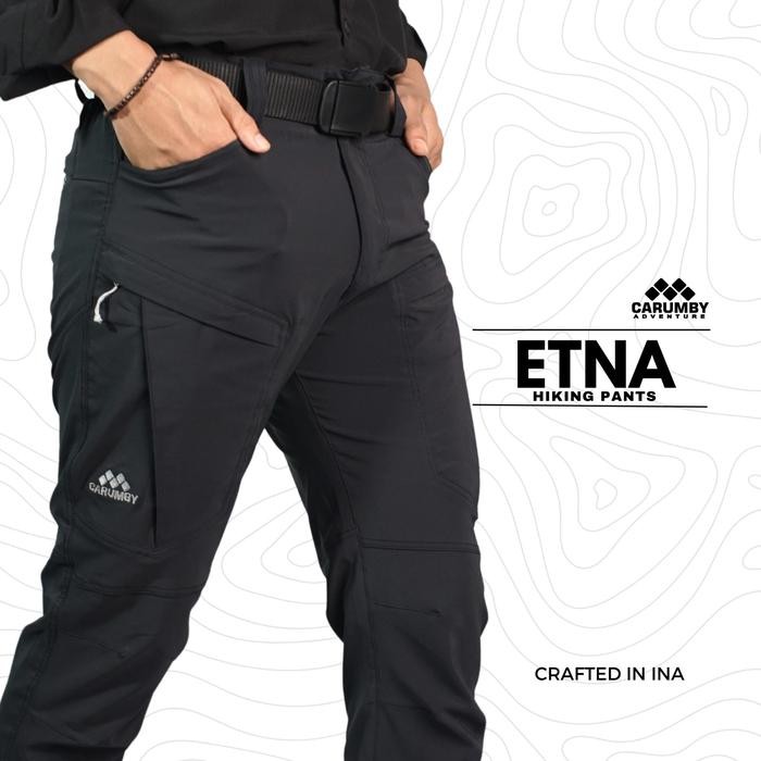 PROMO Celana Gunung Slimfit Carumby Etna Hiking Pants Stretch & Quickdry Celana Panjang Pria