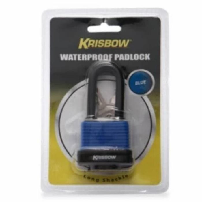 Gembok Krisbow Anti Karat Waterproof 40 mm