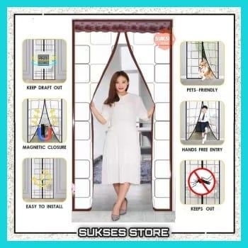 TIRAI MAGNET PINTU KHUSUS RUANG AC (BAHAN PLASTIK PVC)