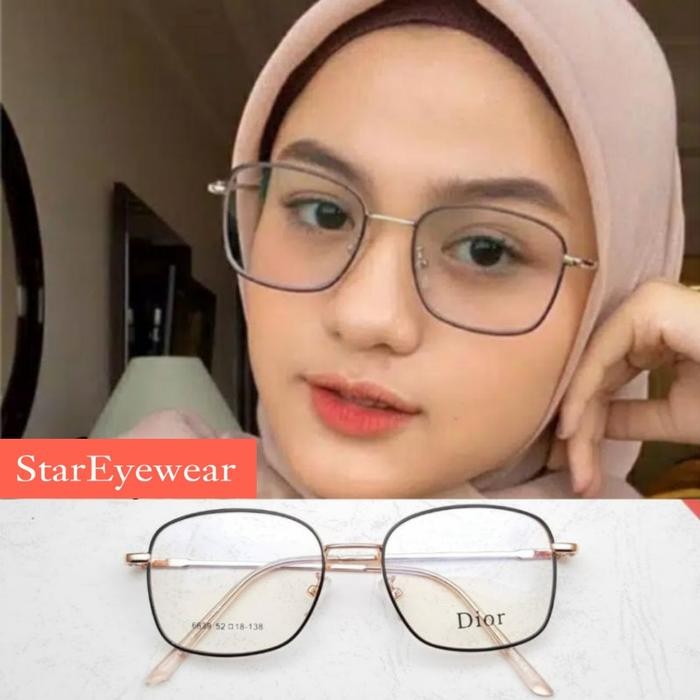 Promo Kacamata Lensa Photocromic - Frame Se6639 - Kacamata Anti Radiasi