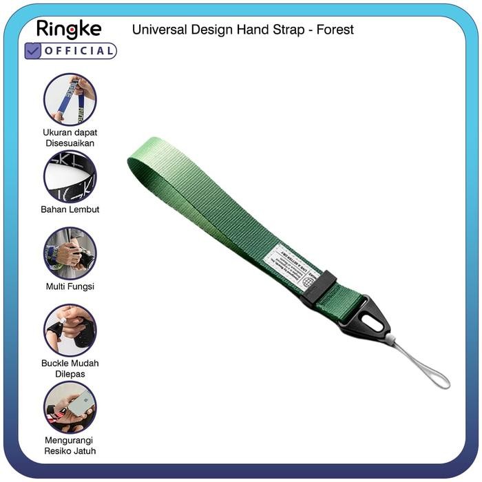 Ringke Hand Strap Forest Tali Hp Gantungan Wrist Lanyard