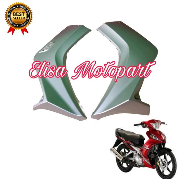 SIAPKIRIM Cover Sayap Jupiter MX Lama Old Tahun 2005 - 2009 Warna Hitam Merah Biru Hijau / Sayap MX