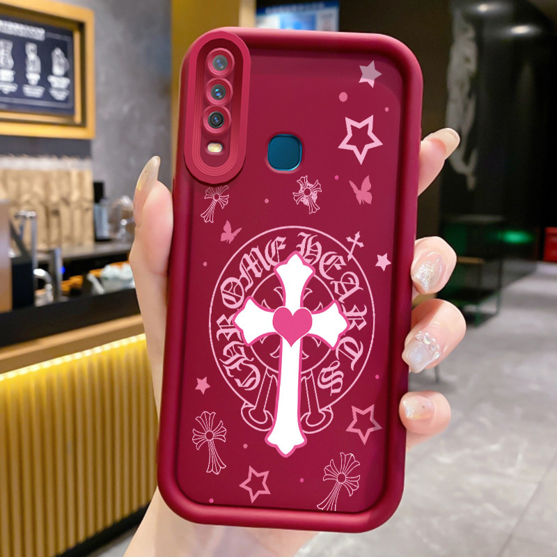 Casing Hp untuk VIVO Y12 Y12i Y15 Y17 Y3 Y3s Case Casing HP Softcase ponsel silikon Kasing lembut an