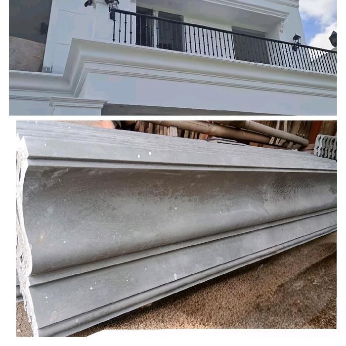 Terlaris Lisplang beton minimalis / Lisplang tempel / Lisplang interior dan eksterior rumah profil