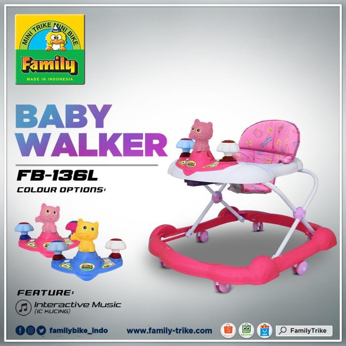 TGR Kereta Jalan Bayi / Baby Walker Tajimaku 307 (6R)