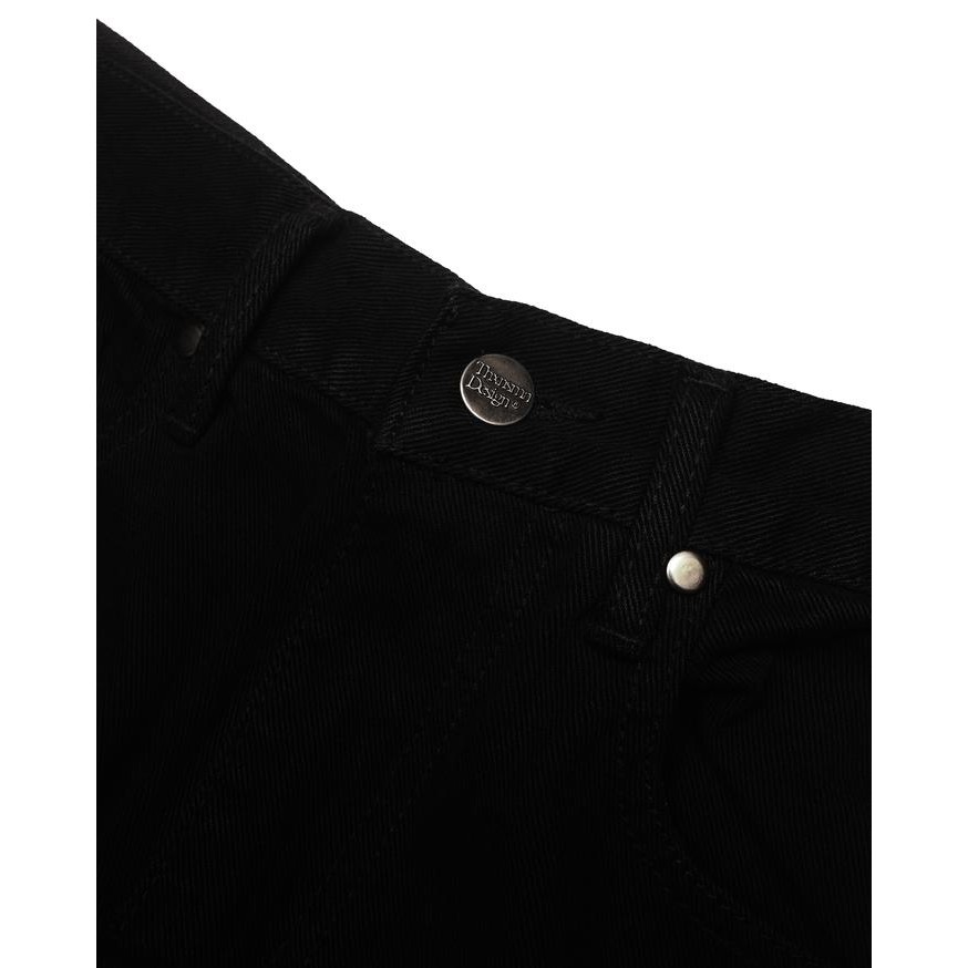 7ccl- Denim Pants Ginna Og Basic Black Thanksinsomnia