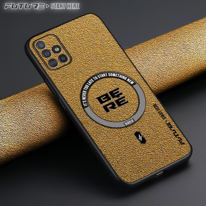 CASE FOR SAMSUNG A51 SOFTCASE LUXURY LEATHER MAGNETIC