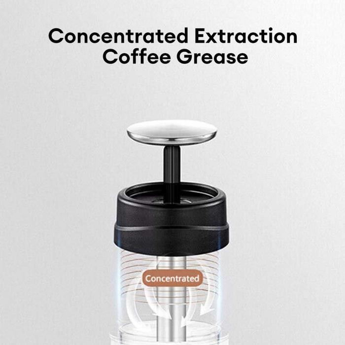 Hand Press Mini Espresso Coffee Maker 3 in 1 20 Bar 120ml - HS-8439