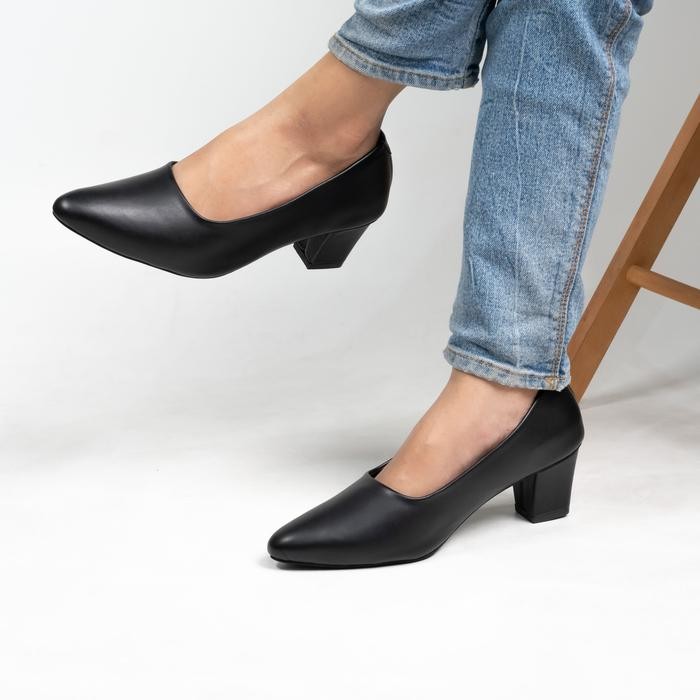 Seis Viola Sepatu Heels Wanita 5 Cm Shoes Terlaris