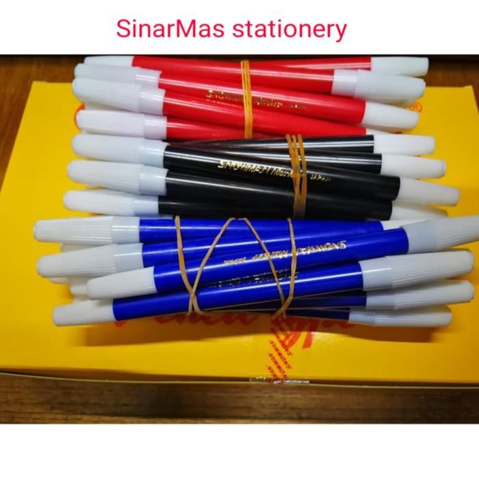 SNOWMAN MARKER PENSIL TYPE./ SPIDOL KECIL PERMANENT SNOWMAN