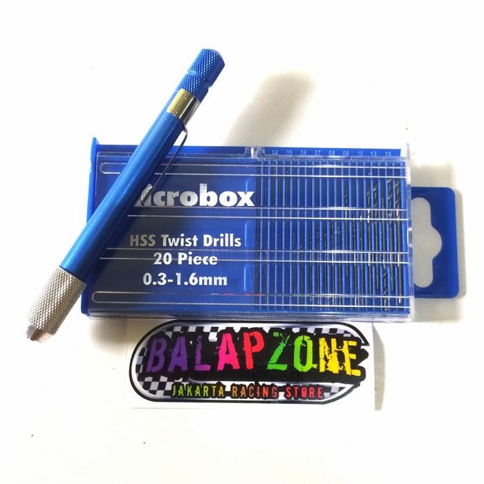 bor Rojok Spuyer Obeng Alat rojok spuyer karbu microbox warna biru