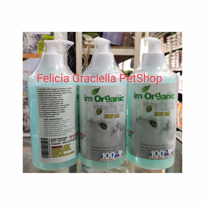 Sampo Bulu Putih Kucing Im Organic