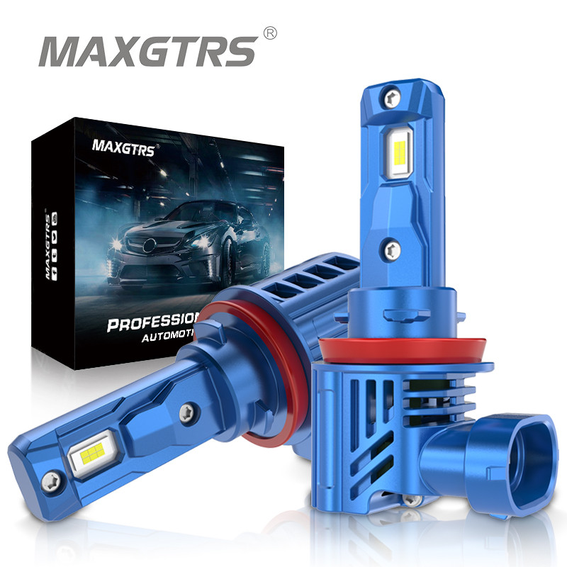 MAXGTRS 2x Turbo LED H7 H4 LED Headlight Bulb for Car Head Light HB3