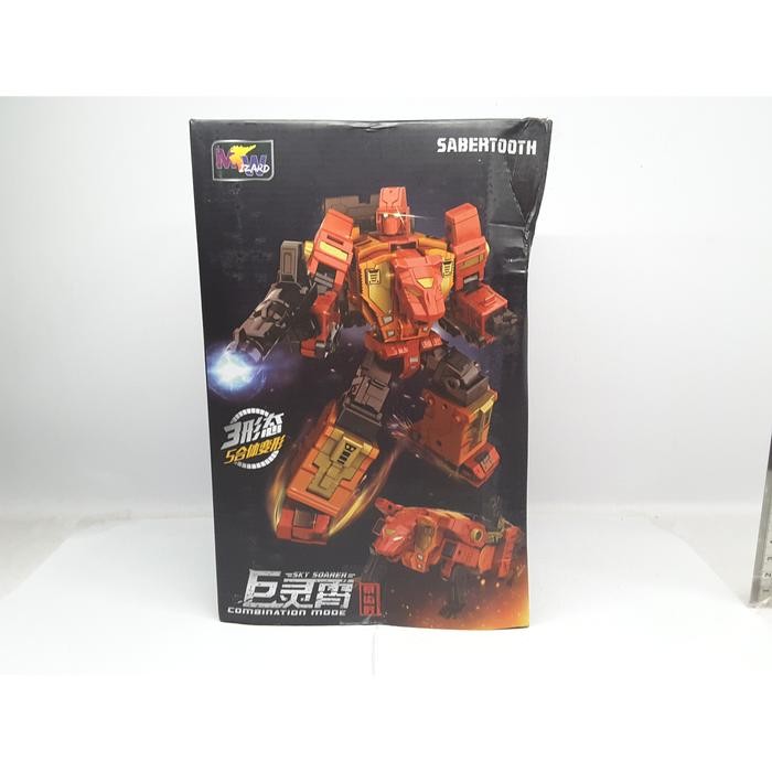 h4d2- Weijiang Transformers Sky Soarer Sabertooth Rampage Predaking New Mib