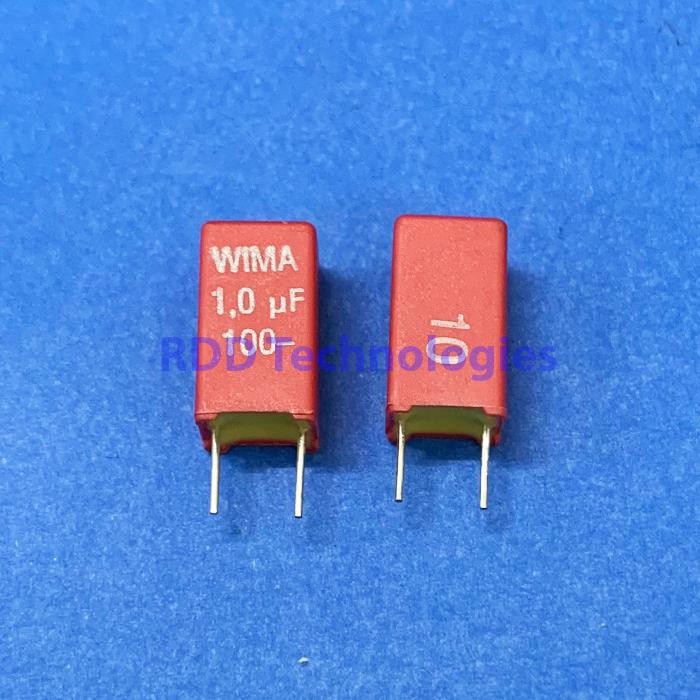 dfue- Wima Film Capacitor Mks2 Series 1Uf/100V