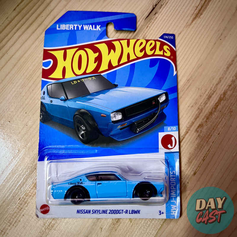 Hot Wheels Nissan Skyline 2000GT-R LBWK - Blue