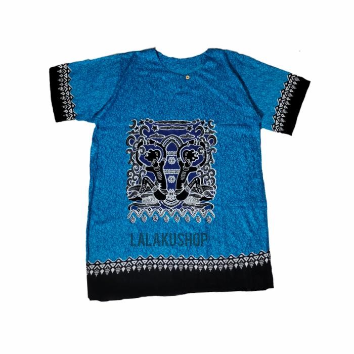 Baju Pantai / Baju Bali Motif Uje Asmat pria / wanita new