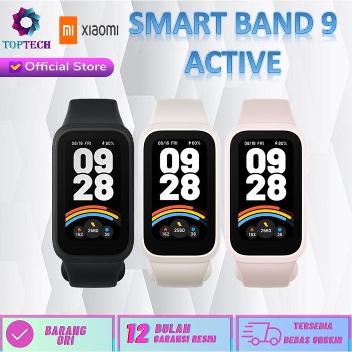 Xiaomi Smart Band 9 Active Garansi resmi Xiaomi jam pintar tahan air