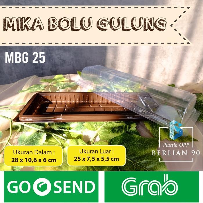 Mika Bolu Gulung Besar BG 25 Tray Bolu Gulung Box Plastik Bolu Gulung