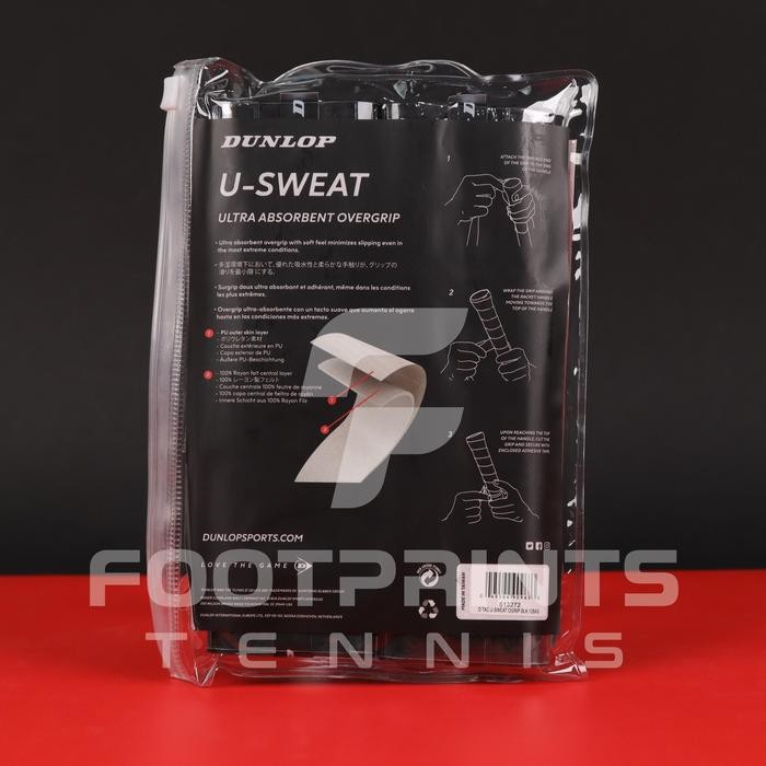 a44q- Dunlop U-Sweat Overgrip Grip Raket Tenis Tennis Racket Grips