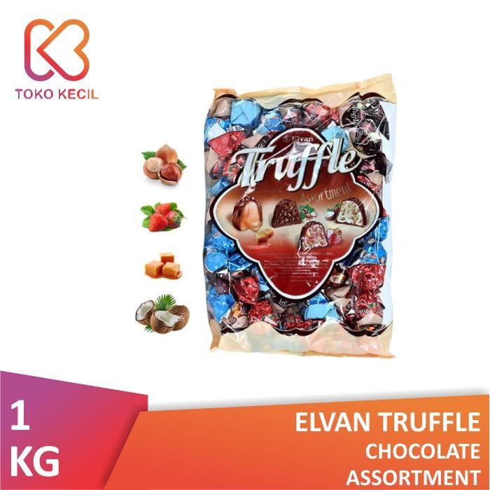 BebasOngkiirr- Elvan Truffle Chocolate Assortment 1Kg