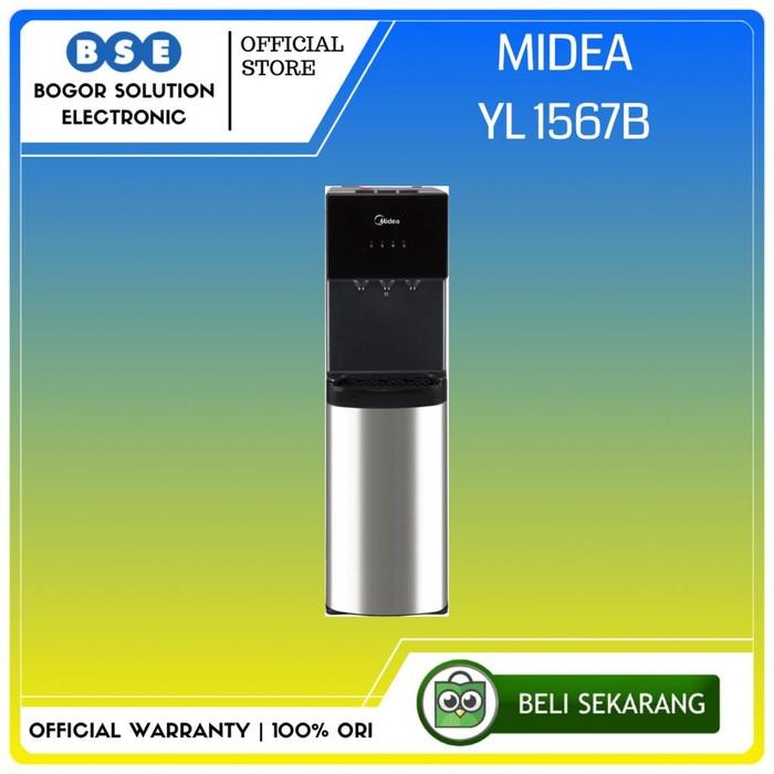 Water Dispenser Galon Bawah Midea YL1567B YL-1567B Compressor [ORI]