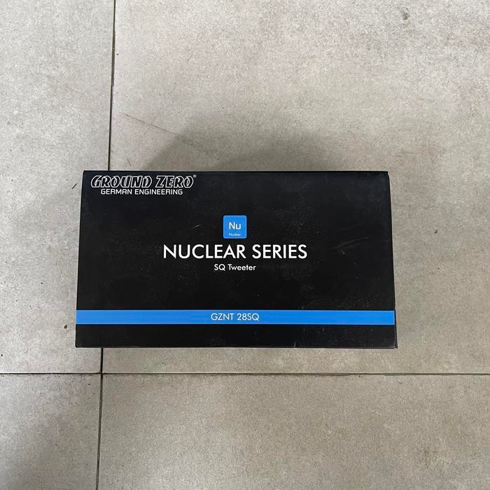 TWEETER GROUND ZERO NUCLEAR GZNT 28 SQ 1 INCH SILK DOME TWEETER SOUND QUALITY