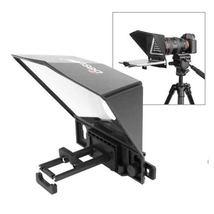 focx- Desview T2 Broadcast Teleprompter For Camera Interview Desview T2 Garansi Resmi