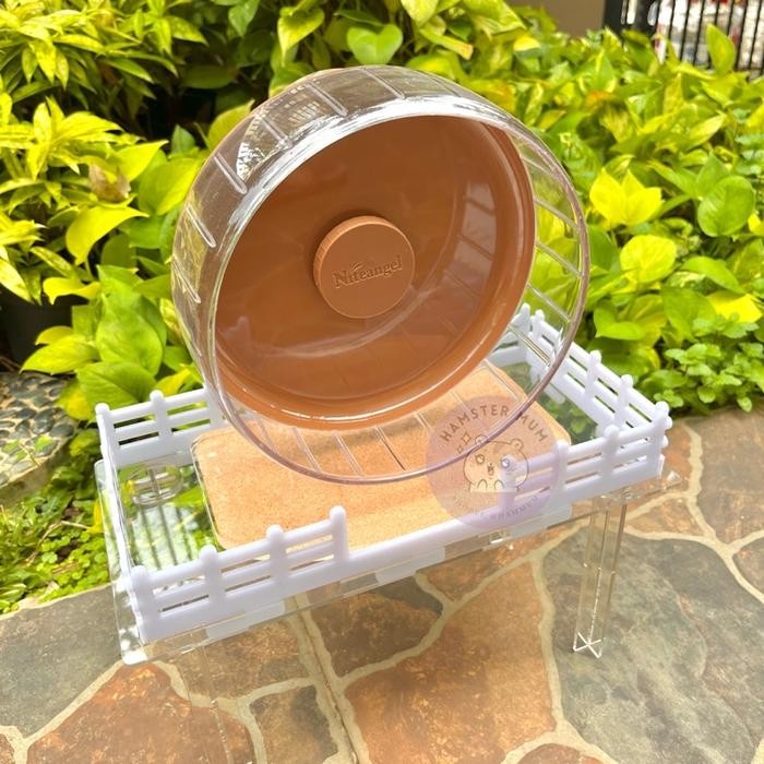 PLATFORM HAMSTER AKRILIK PAGAR MEJA HAMSTER AKRILIK