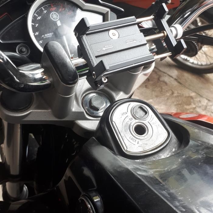Holder Hp Holder Handphone Dudukan Hp Tempat Hp Motor Vixion Adv Pcx Berkualitas