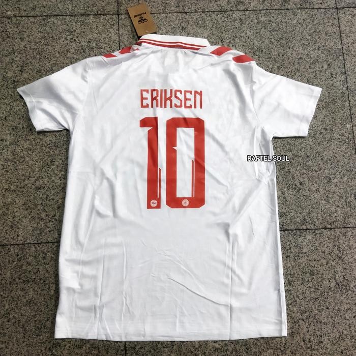 TERLARIS JERSEY BAJU BOLA DENMARK AWAY 2024 + ESET GRADE READY STOCK