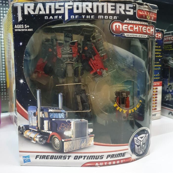 HOT SALE MECHTECH TRANSFORMERS DARK OF THE MOON FIREBURST OPTIMUS PRIME TERMURAH