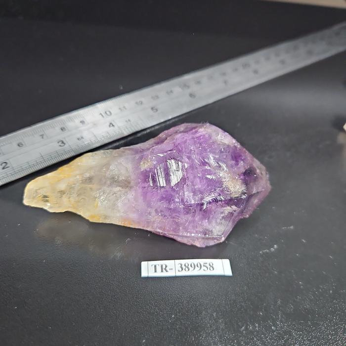 Batu Amethyst Natural Point Brazil - Kristal Alami